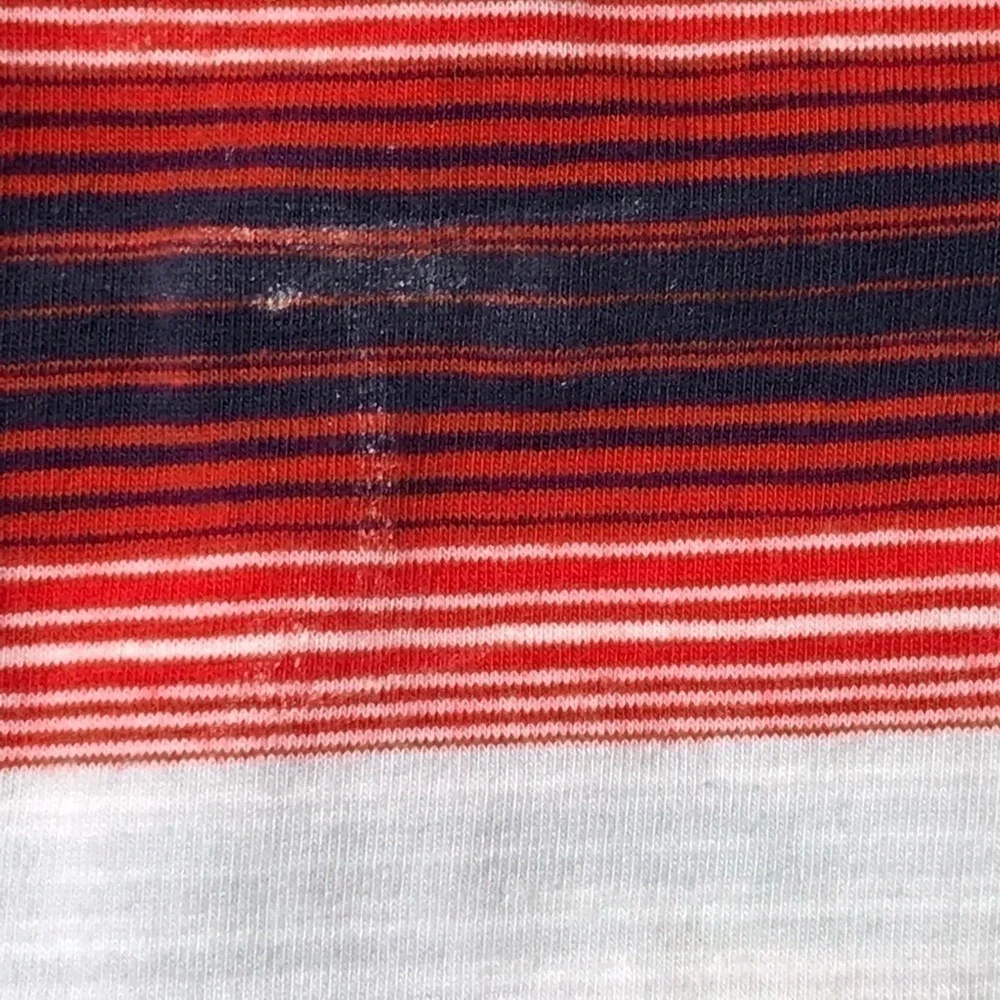 NWOT bp red, white, blue striped blouse size Small - Picture 3 of 5